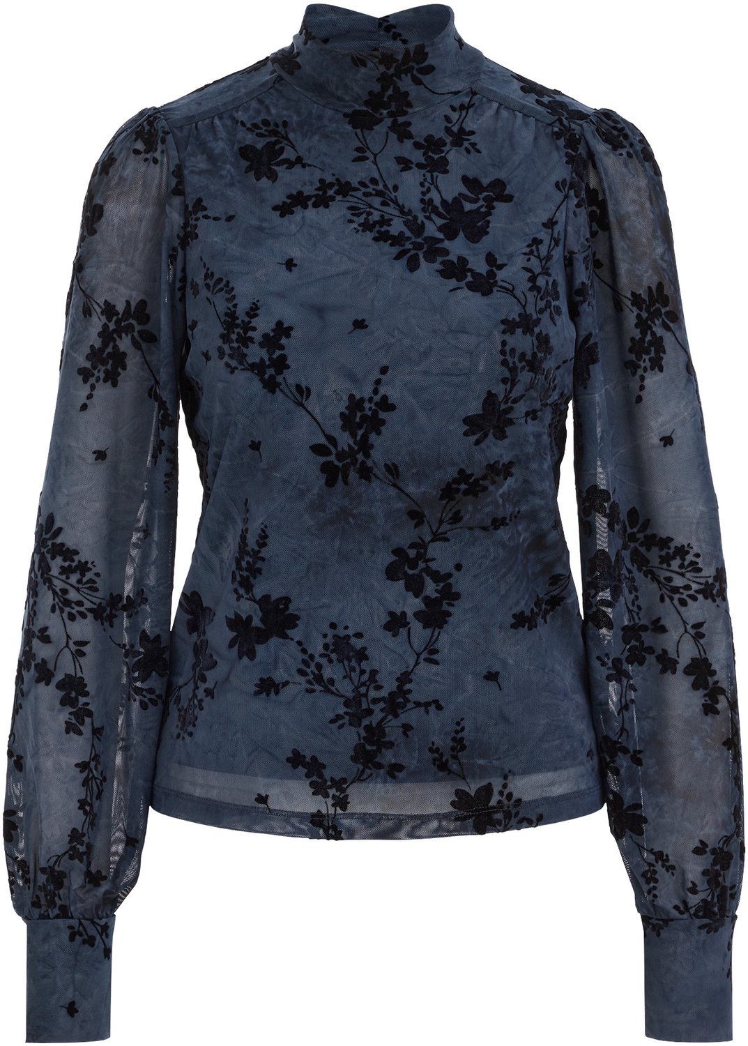 WE Fashion Dames jersey top met structuur