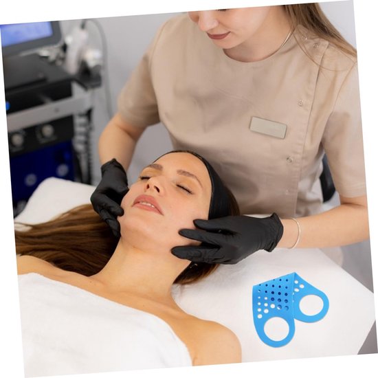 2 Stuks Gezichtslift Tape Herbruikbaar Neklift Masker Silicone Strakke Gezichtsband Voor Vrouwen Kaaklijn Vormer Voor Contouren Rimpelvermindering Verbeterde Huidcirculatie — afbeelding 2