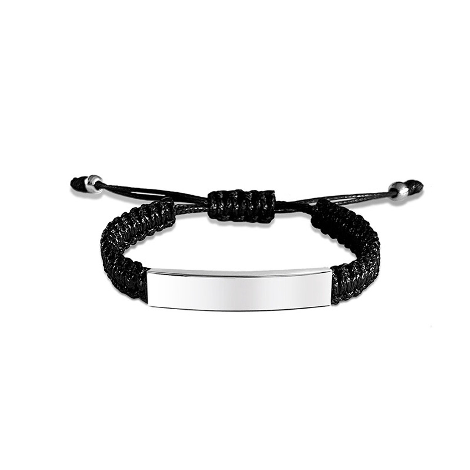 Heren Armband met Naam Zilver