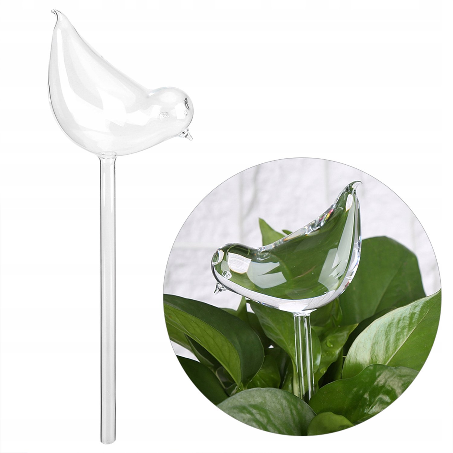Glazen Vogel Watergift voor Planten - Zelfbewaterend
