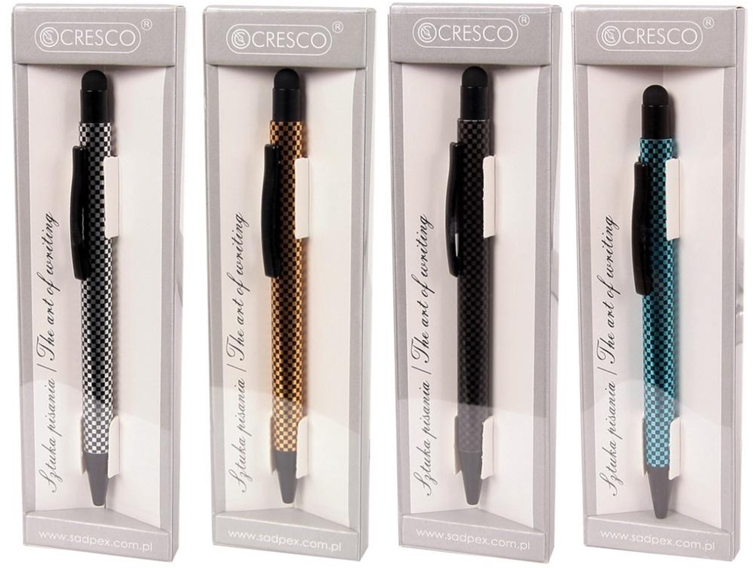 Cresco Metal Stylus Pen met Touchscreen Tip - Blauw