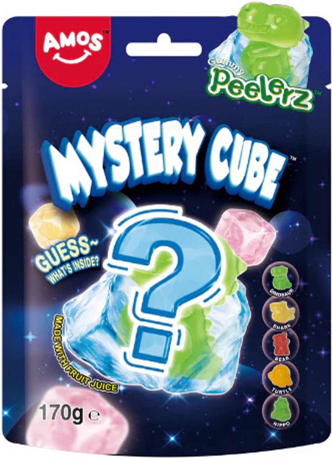 Amos Peelerz Mystery Cube (12 x 170g)