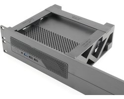 Mount for MiniSforum MS-01/MS-A1 Injection Molded Front 19inch 2U