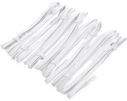 Banden 10-pack Rekbare Gekleurde Rubberen Banden Voor Het Vasthouden Van Strandlakens En Cruisestoelen