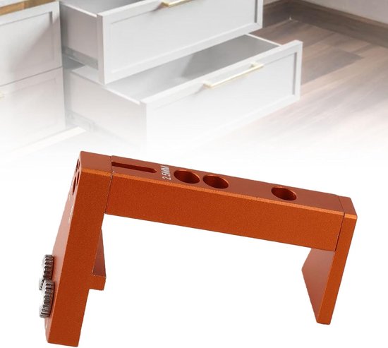 Ladegeleider boormal kit, aluminiumlegering mal voor kast — afbeelding 3