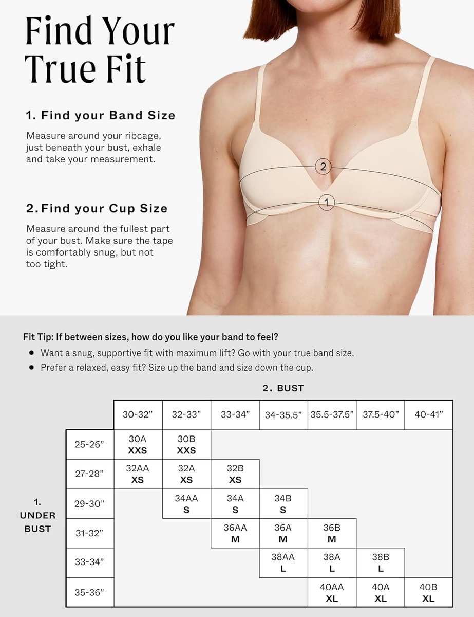 Wireless Bra | Zero-G Wirefree Lift-Up Bra, Gravity-Defying Wireless Push-Up Bra (30A-40AA) Sand
