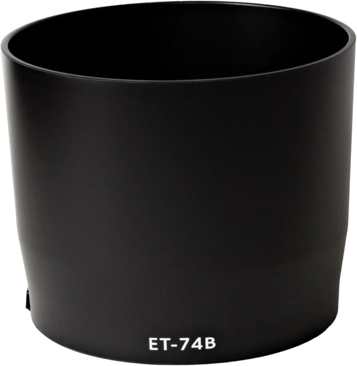 Lenskap voor camera's ET-74B | 67mm zonnekap voor cameralens, compatibel met Canon RF 100-400 mm f/5.6-8 is USM en Canon EF 70-300 mm f/4-5.6 is USM