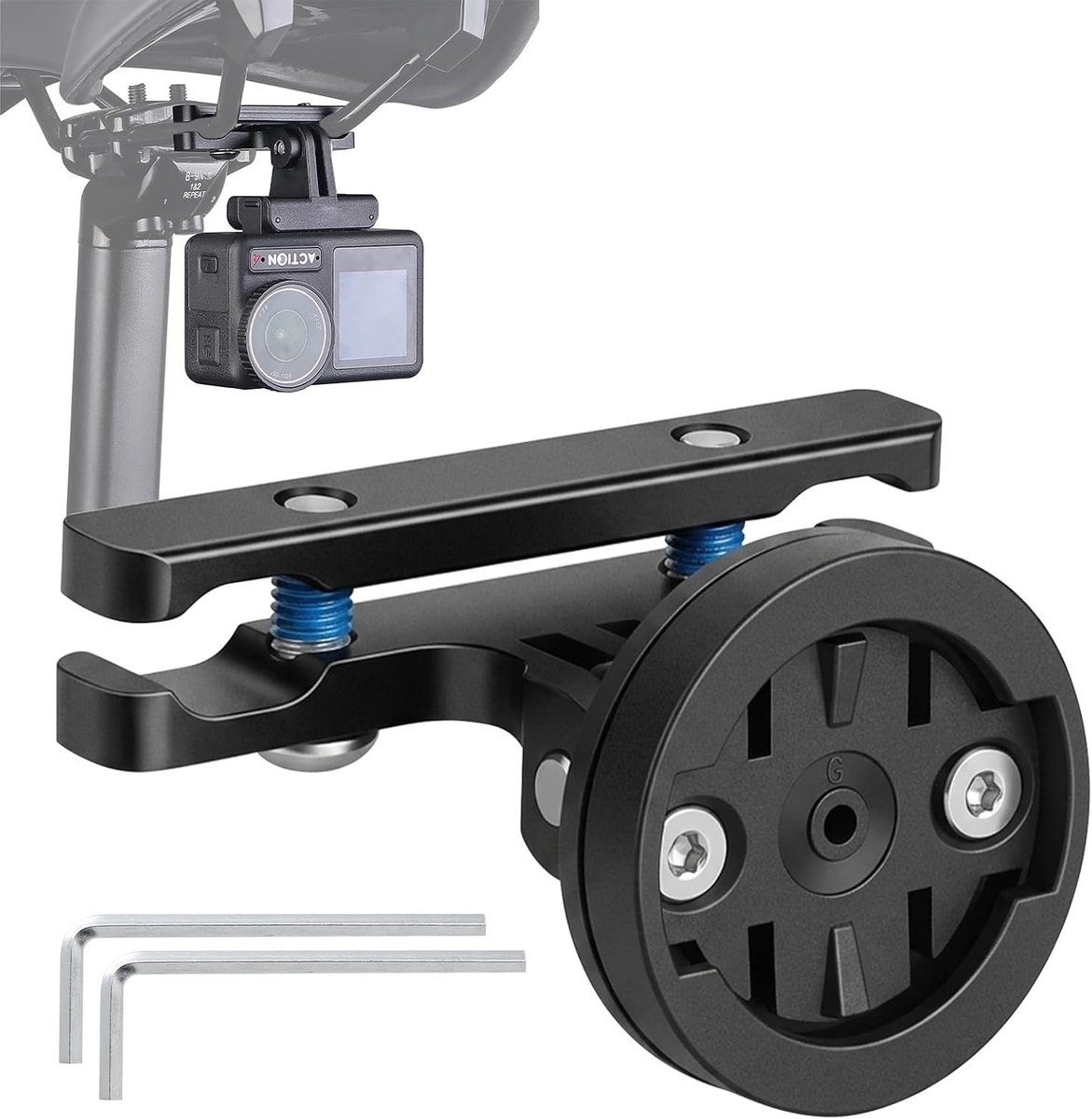 Zadelhouder voor Garmin Varia RTL510 RTL515 RVR315 - Radarbevestiging voor Fietszadel, Onderzadel Bevestiging en Zadelpenhouder