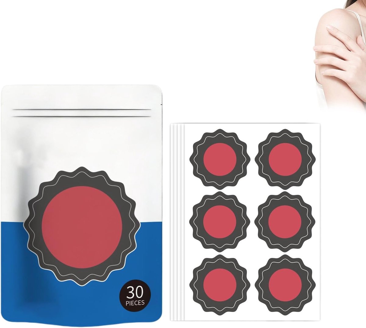 Lichaamscontourpleisters voor buik en taille, verstevigende lichaamsverzorgingspads voor dames en heren, verbetert de lichaamscontouren voor een slanker silhouet, 30 stuks