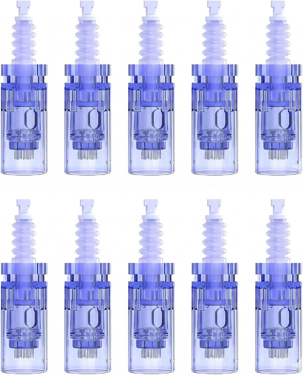 Set van 10 micronaaldtips, speciale reservepunten, universele stekkeraansluiting, ultrafijne micronaaldpunten, geschikt voor zeer effectieve huidverzorging en huidverjonging (36 naalden)