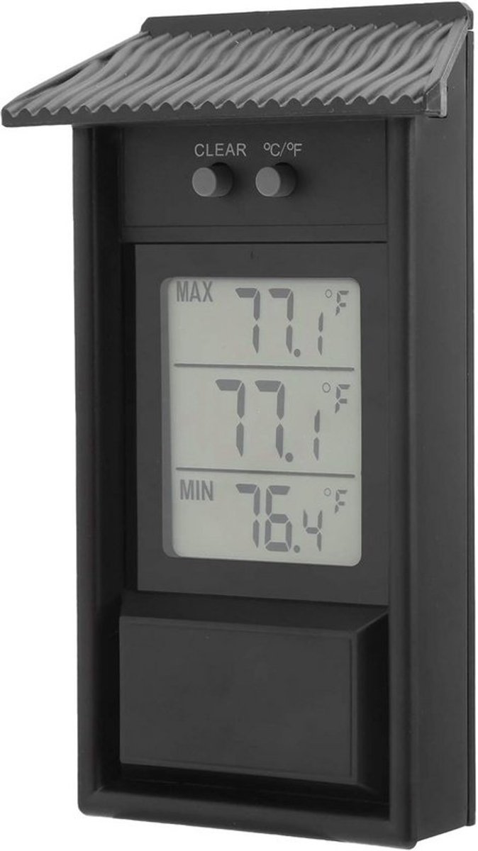 Weerbestendige buitenthermometer - Temperatuurmeting voor tuin of kas