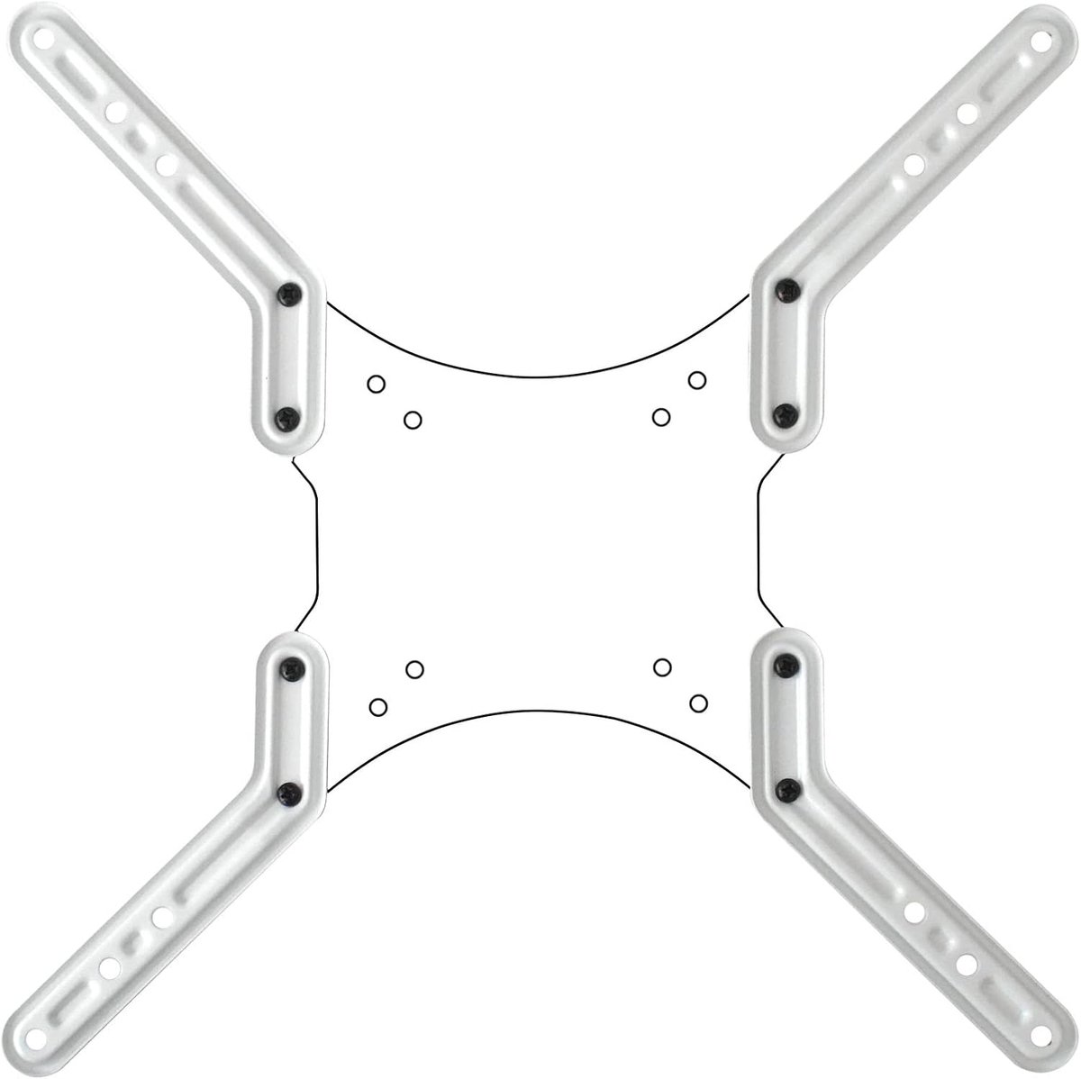VESA adapter plates - for LCD LED OLED Plasma Curved TV mount - extending from VESA 200 to 300 and 400 - ShopVlot
