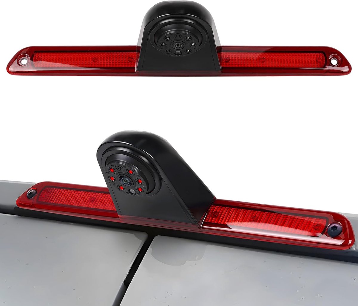 SnelShoppen - Achteruitrijcamera met Stoplicht en Verlichting | AHD 1280x720 & CVBS 640x480 IP67 140° | Geschikt voor Mercedes Sprinter 2006–2019 en V