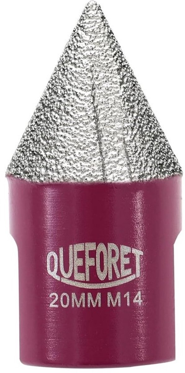 Diamantfrees 20 mm x M14 - Perfect voor fijn steengoed, porselein, tegels, keramiek, marmer en graniet