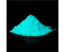 Lumentics Fotoluminescent pigment 40 g - nagloeiend poeder groenblauw