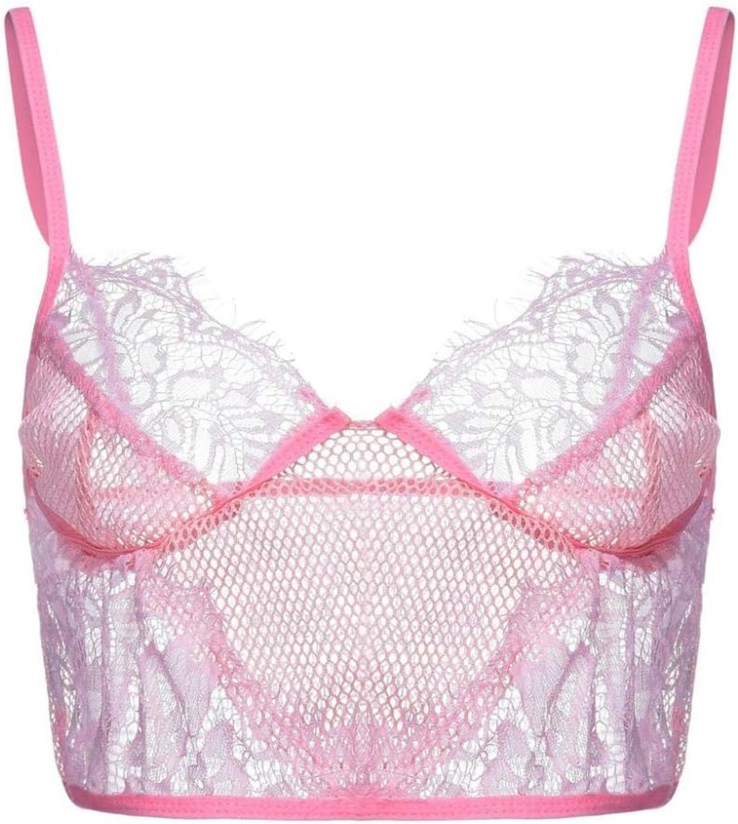 Lingerie Dameslingerie Vrouwen Perspectief Kant Draadloze Beha Nachtkleding Erotische Lingerie Sexy Ondergoed Kostuum Hol