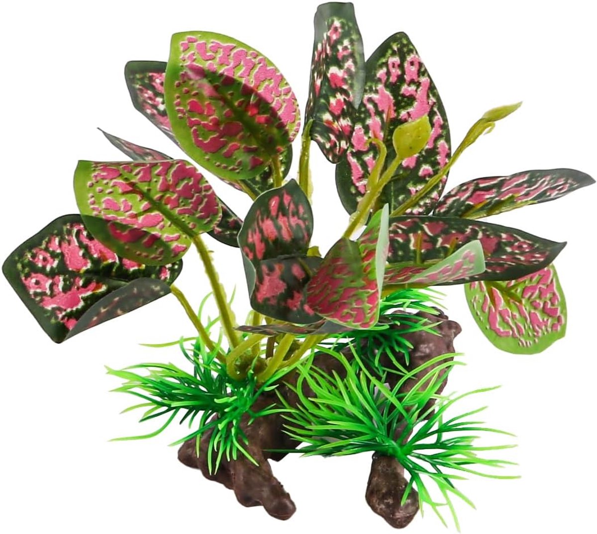 2 stuks reptielen kunstmatige simulatie planten reptielen accessoires terrarium planten decoratie benodigdheden aquarium vissenkom planten amfibieën habitat schuilplaats tank