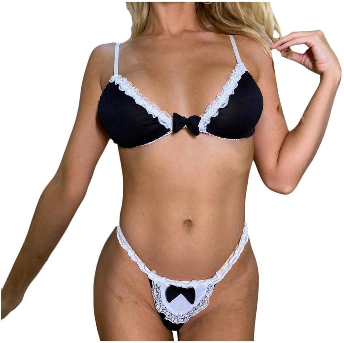 Lingerie & ondergoed Erotische Lingerie Sex Porno Nachtkleding Vrouwen Kanten Beha String Ondergoed Sexy Kostuum Verleiding