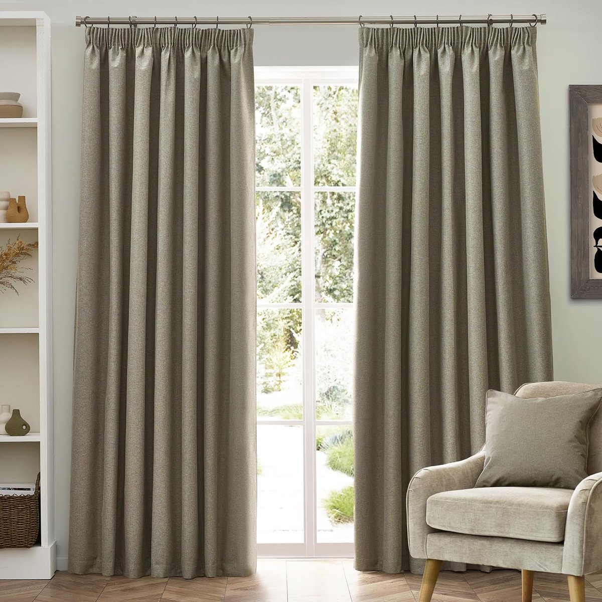 Furn. Dawn Blackout Potlood Plooi Gordijnen