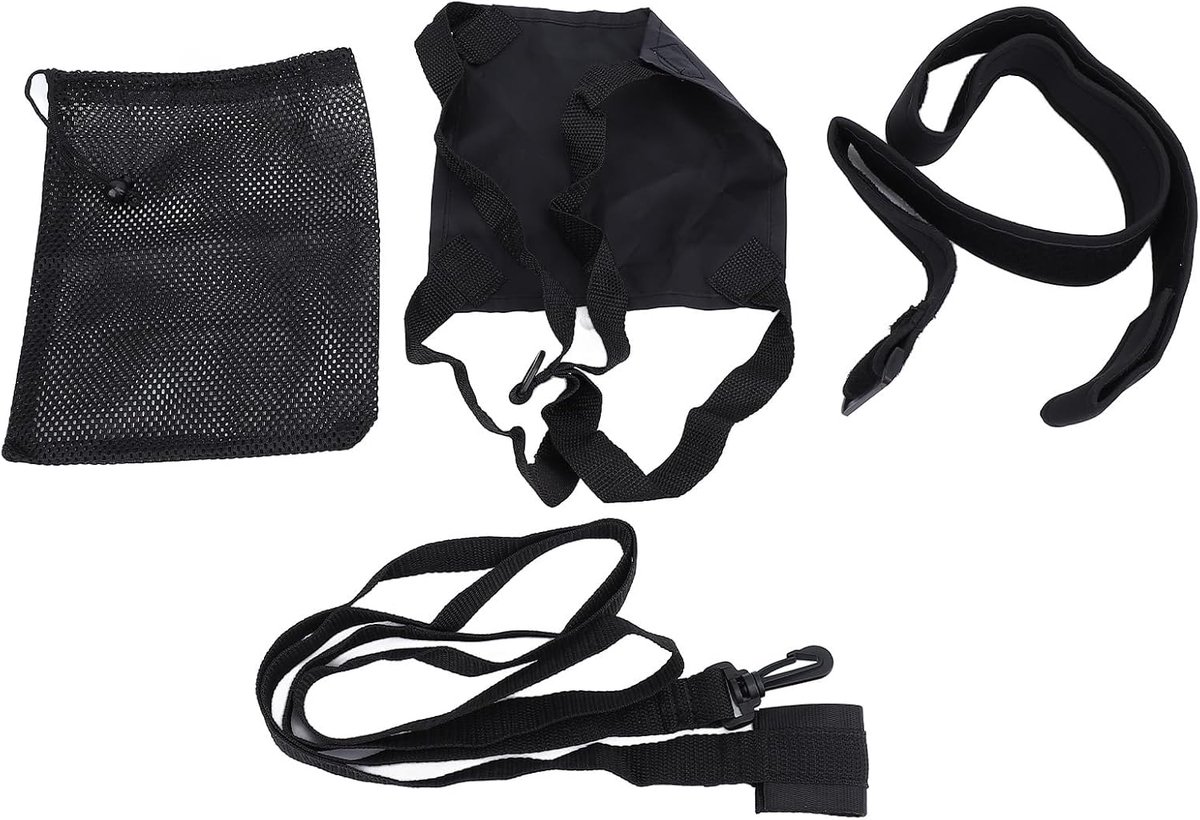 Zwemparachute Draagbare Multifunctionele Zwemweerstandstrainingsgordelset Draagbare Professional voor Watersporten voor Volwassenen (30 cm #13)