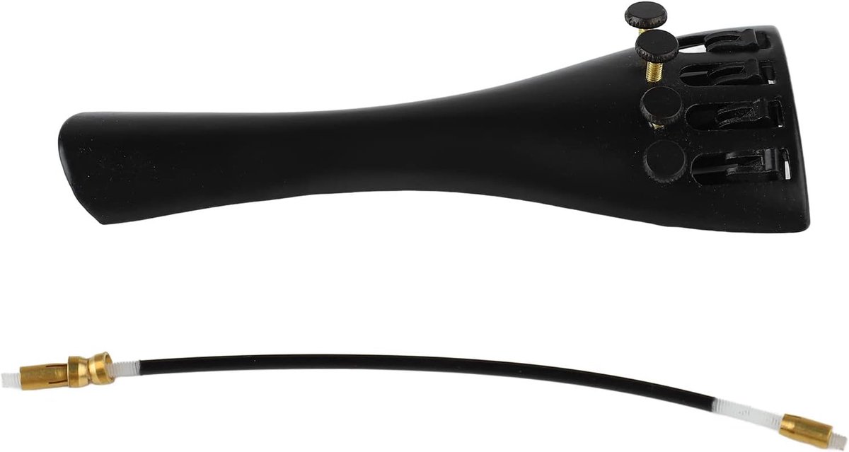 4 Fijnstemmers Viool Finetuner Staartstuk Aluminium Fiddle Tailgut Staartstuk voor Full Size Viool 1/8 3/4 4/4 Maat Onderdelen Accessoires