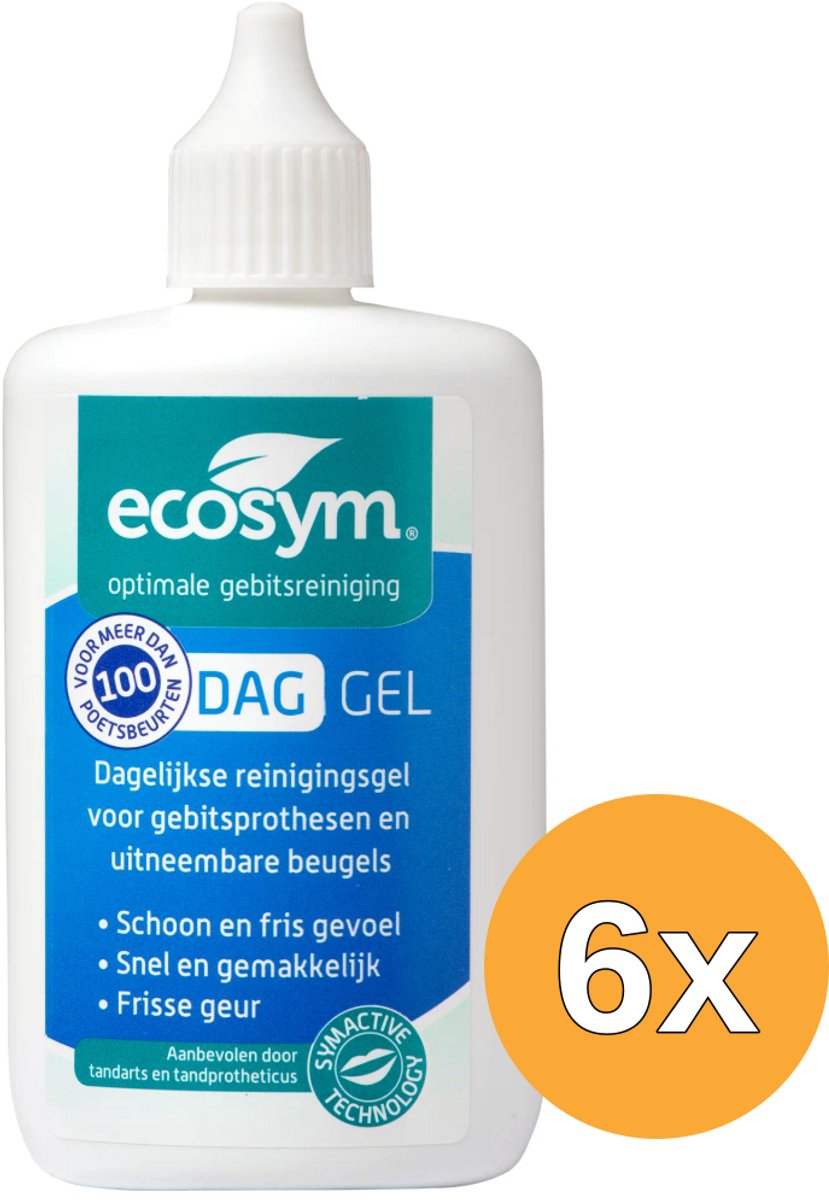 Ecosym Dagbehandeling Gel - 6 x 100 ml - Voordeelverpakking