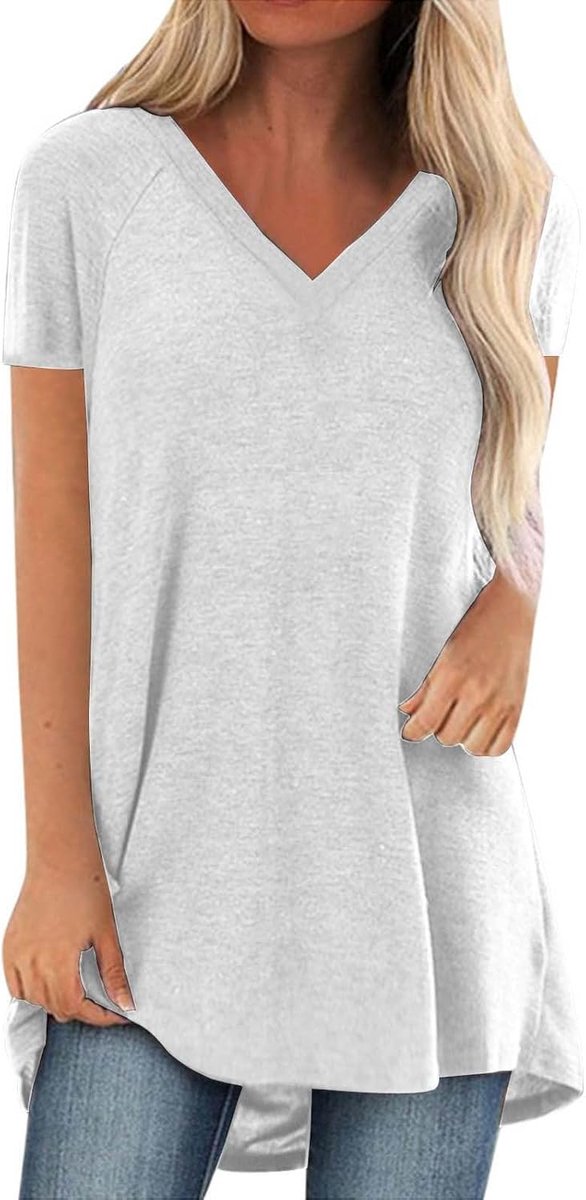 Oversized T-shirt met korte mouwen