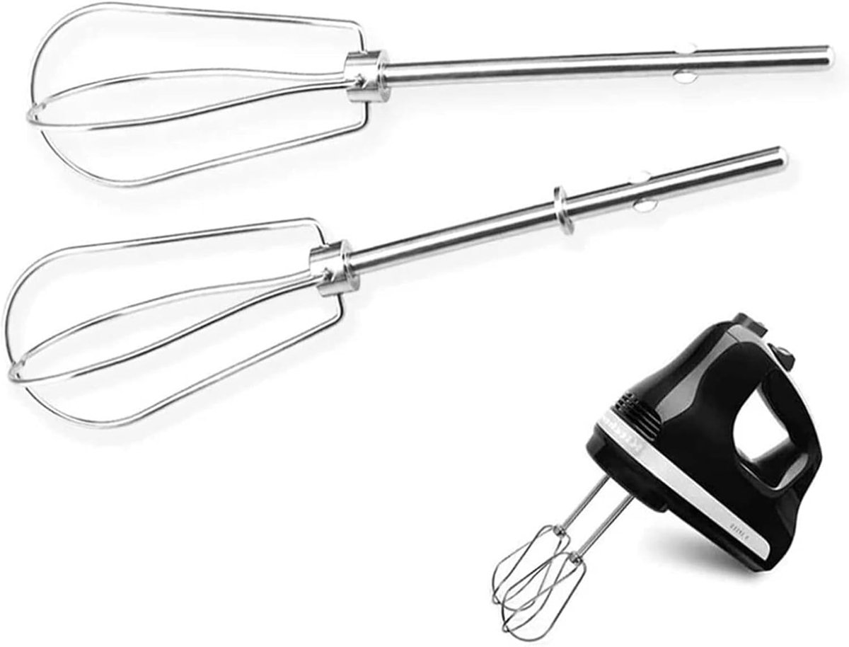 Whisk Spare Parts Hand Mixer Electric Whisk Right Accessories Replacement for Hand Mixer Pack of 2 - ShopVlot