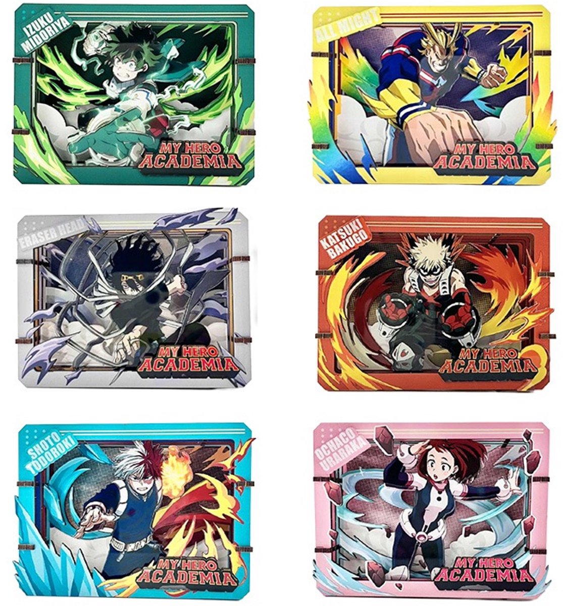 My Hero Academia Puremind Wooden Gallery S Blind Box (Price per piece)