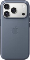 Apple TechWoven hoesje met MagSafe - Geschikt voor iPhone 18 Pro - Chambray-blauw