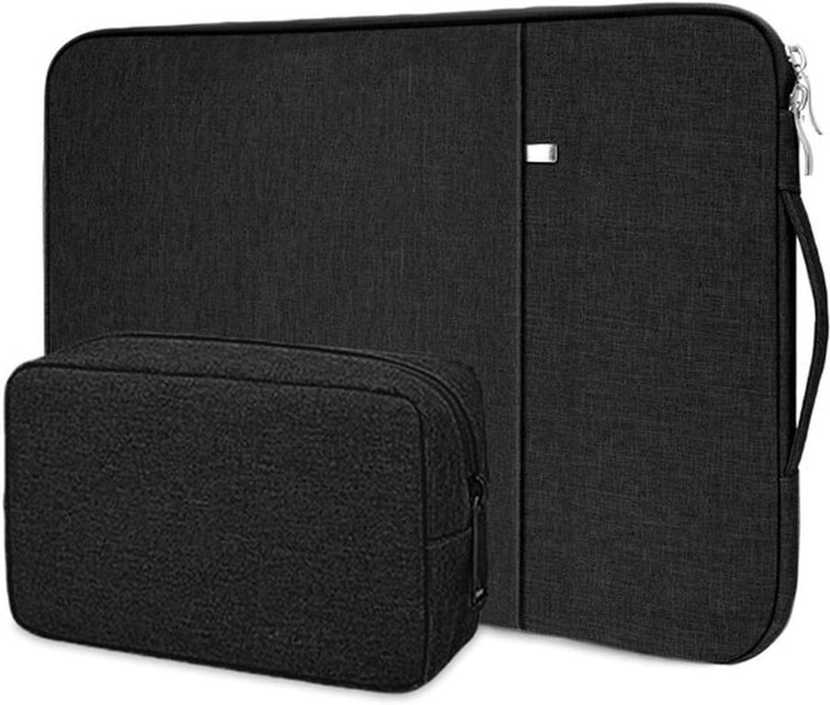 Laptophoes - Accessoire Tas - Veilige Opslag - Waterdicht Materiaal - 14 inch - Zwart