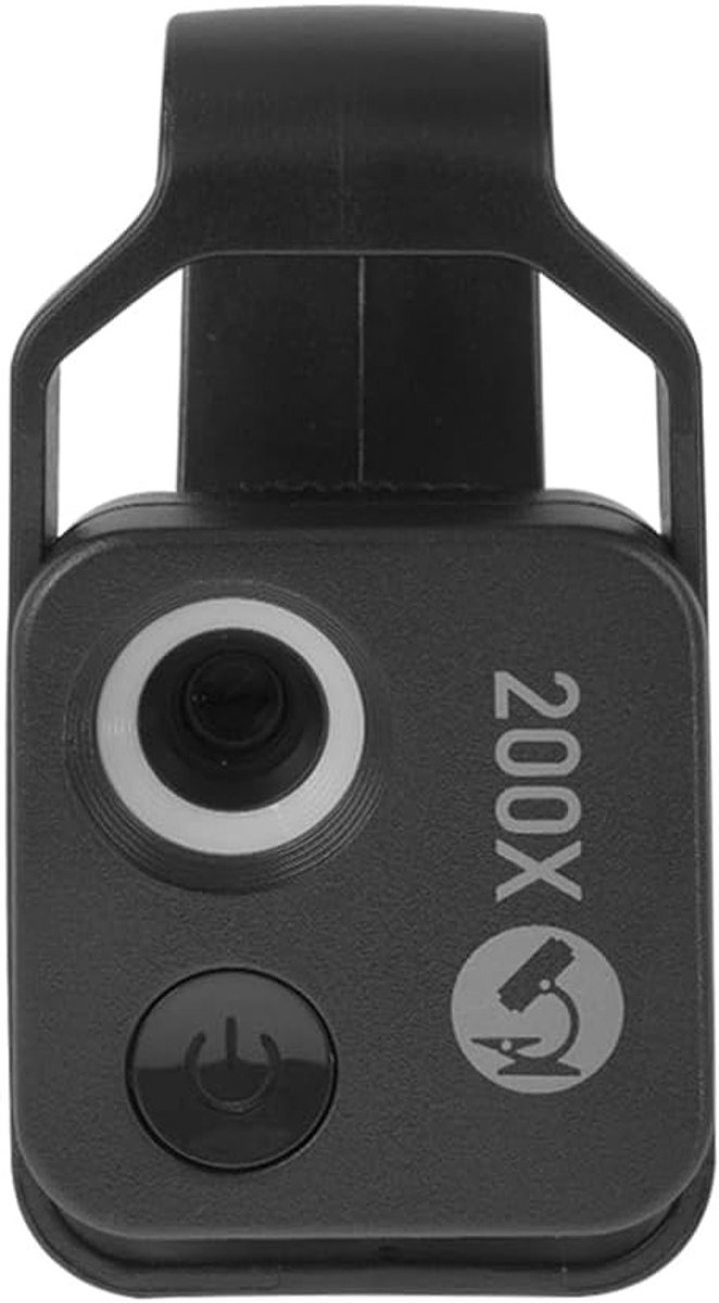 200 Microscooplenzen met LED Licht voor Huiddiagnose, Haaranalyse en Biologische Observatie, Draagbare Digitale Handmicroscoop