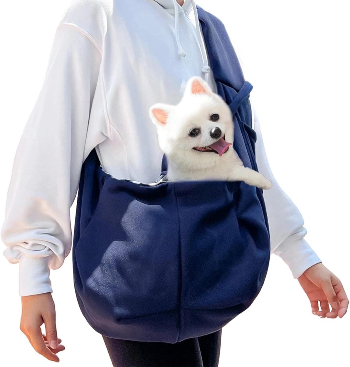 Honden Draagzak voor Wandelen en Buitenactiviteiten - Geschikt voor Honden tot 6 kg - Comfortabele Sling voor Dieren