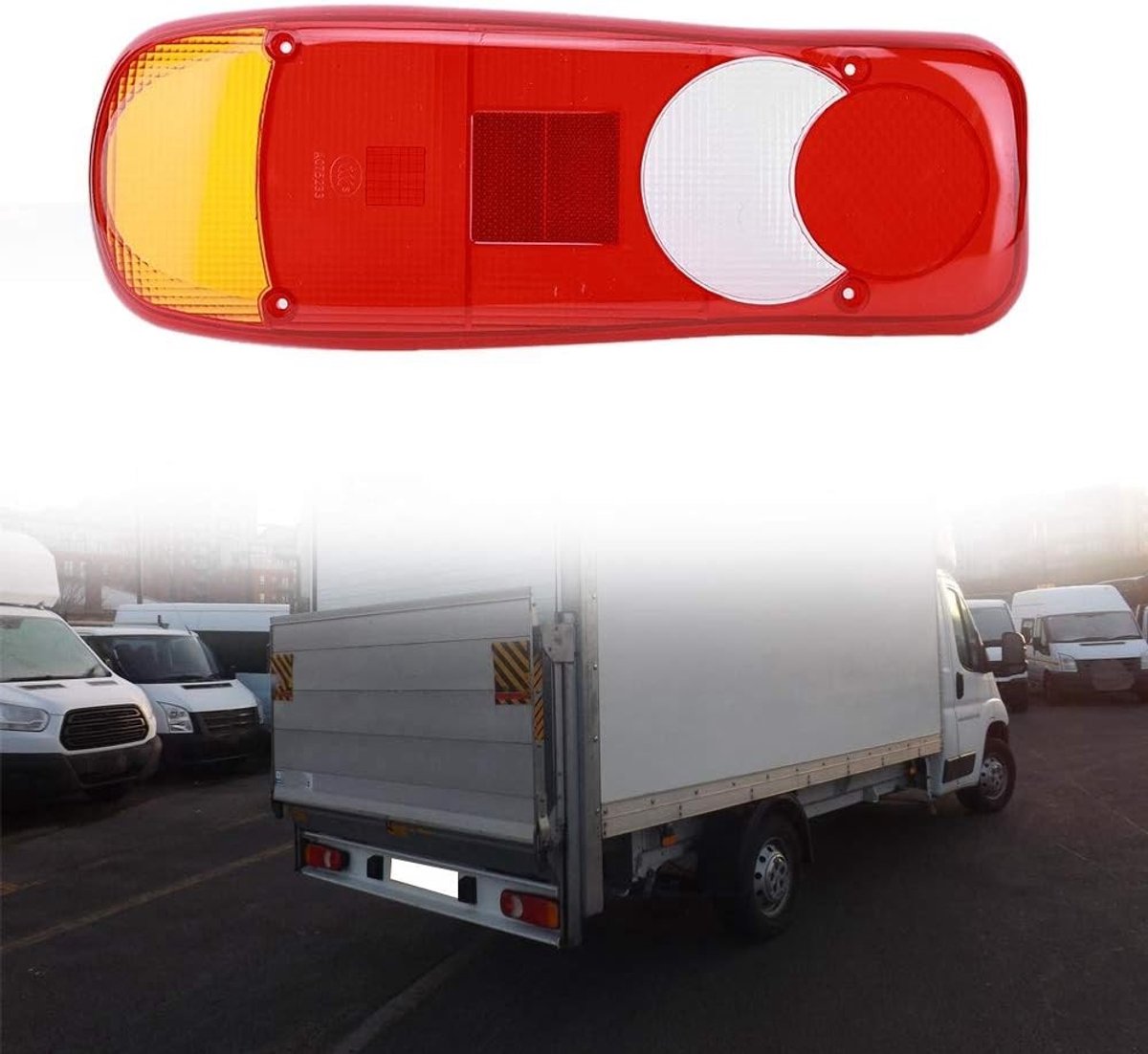 Taillight Deksel voor Truck en Trailer, 1Pcs Stoplicht, Waterdichte Lamp Cover voor Veiligheid