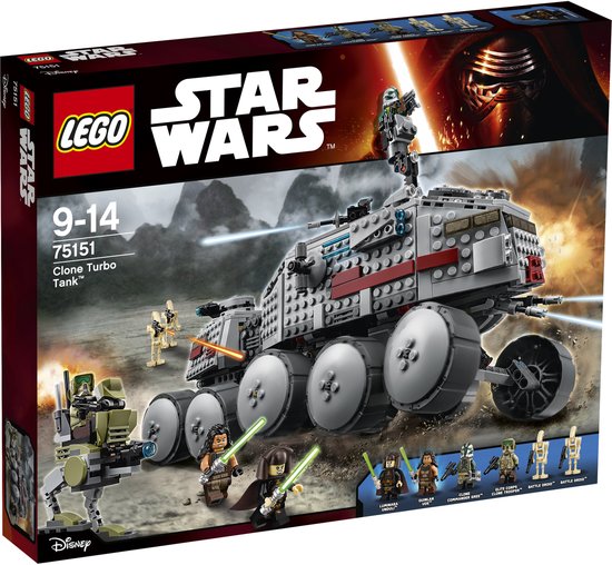 LEGO Star Wars Clone Turbo Tank 75151