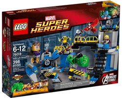 LEGO Marvel Super Heroes Hulk Lab Smash, Bouwpakket, 6 jaar, 398 stuk(s), 699 g