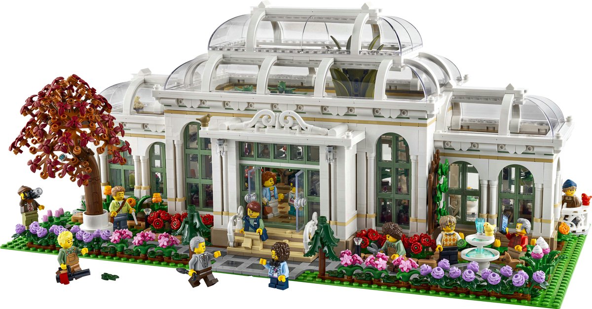 LEGO® Ideas De botanische tuin, cadeau met natuurthema voor liefhebbers van tuinieren en bloemen, decoratief displaymodel voor volwassenen, inclusief 12 minifiguren 21353 — cadeau in Spellen & Speelgoed - foto 4
