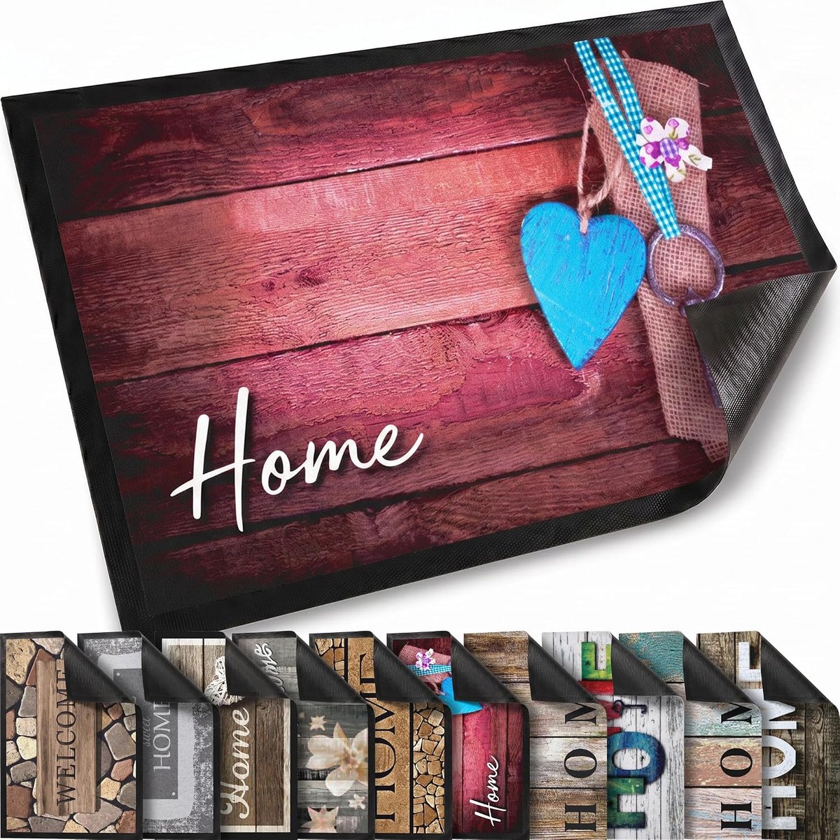 Droogloopmat - 40 x 60 cm - Polyester - Antislip - Absorberend