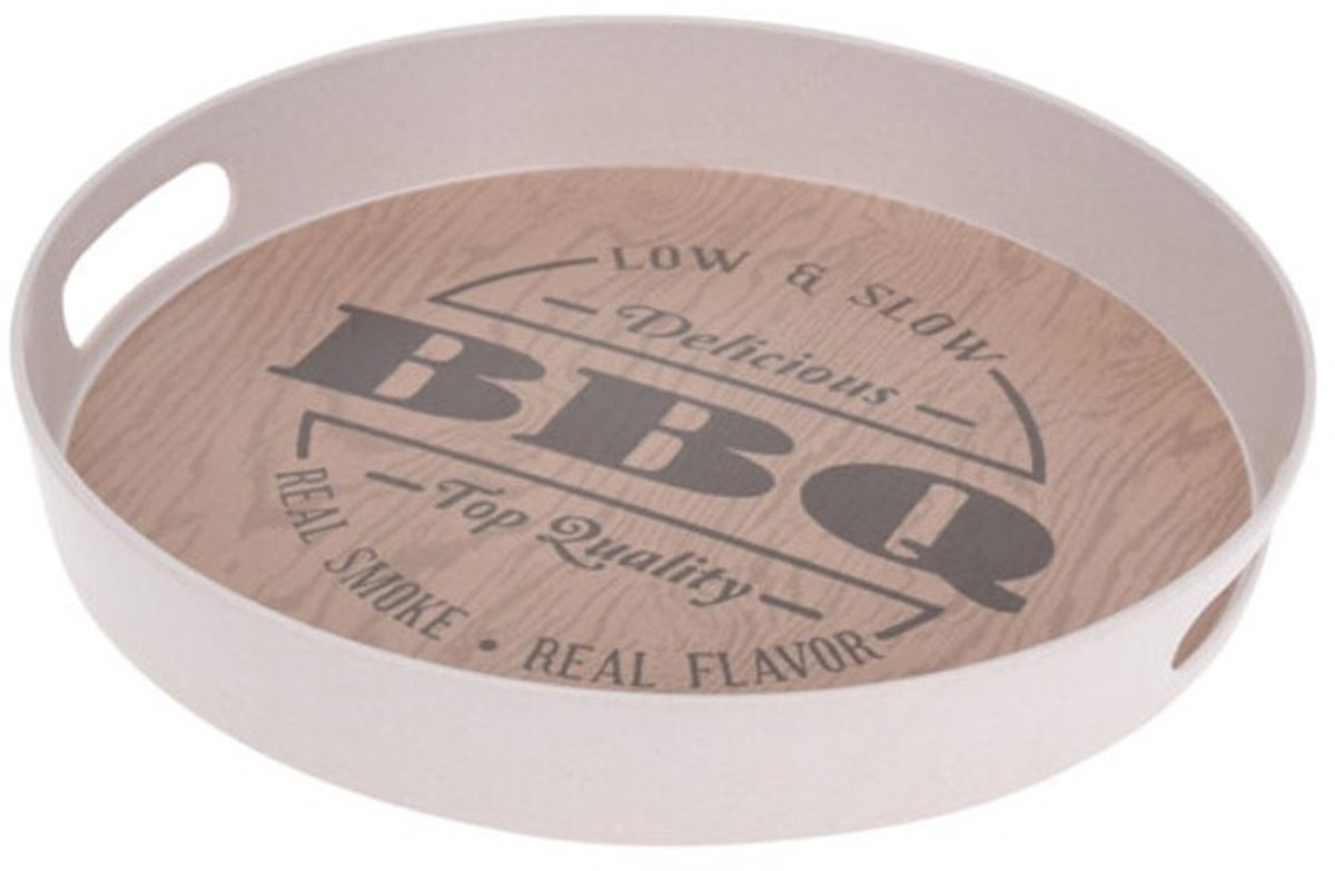 Rond serveerbord 30 cm BBQ