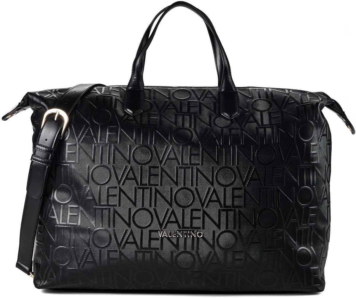 VALENTINO reistas Gynevra Hand Duffer Bag Nero zwart