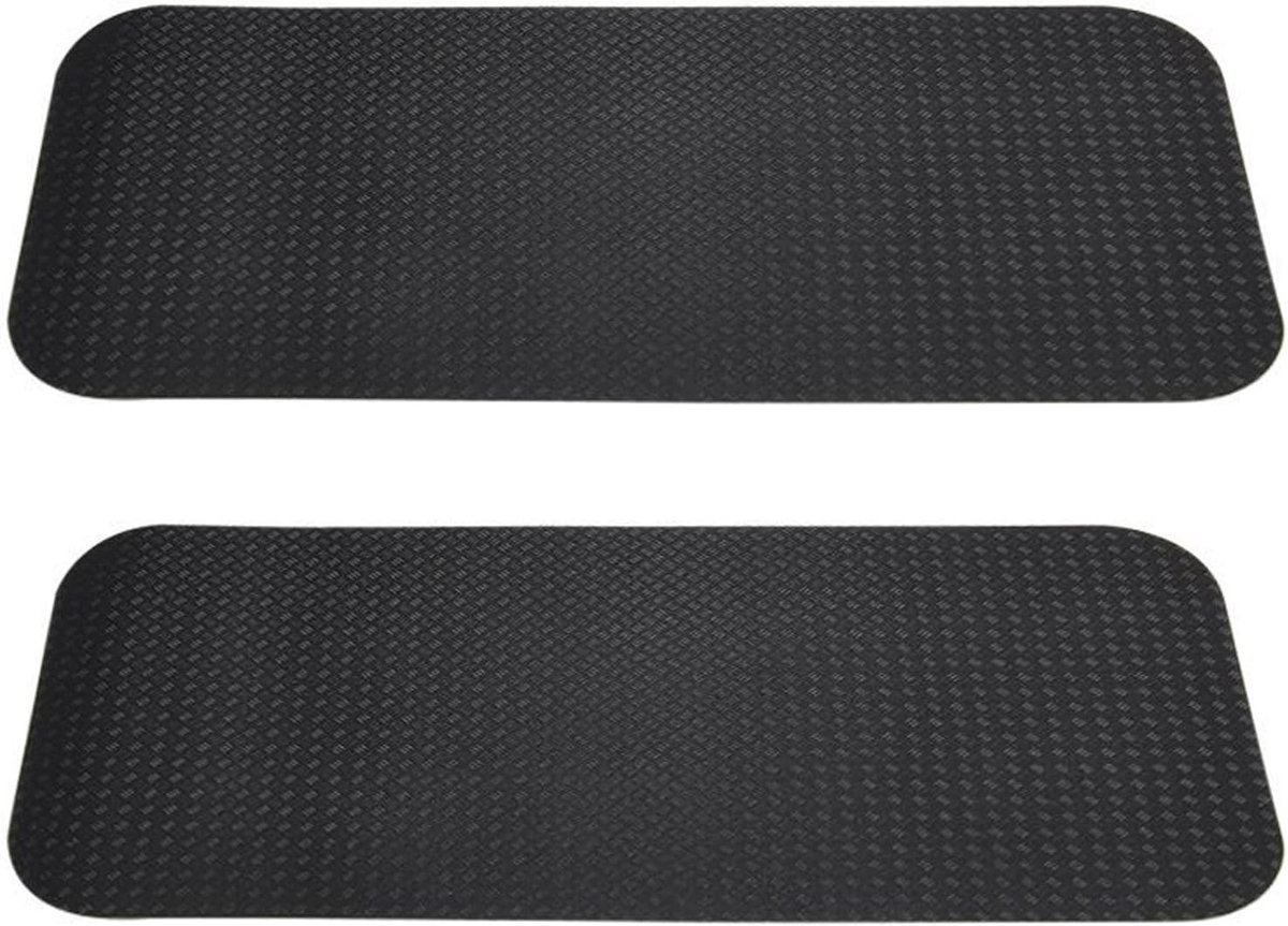 Duurzame Antislipmat voor Fitnessapparatuur, Vloerbeschermer voor Loopbanden, Fietsen en Yoga, Geluiddemping en Eenvoudig Schoon te Maken (63,5 x 30 cm)