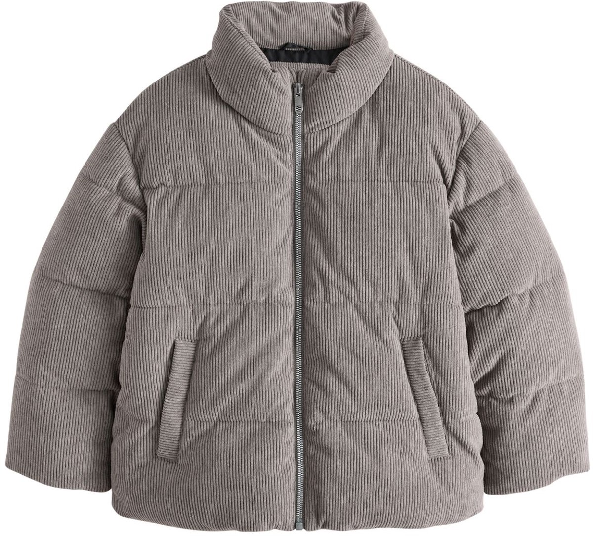 Next - Jongens - Gewatteerde corduroy jas - Grijs