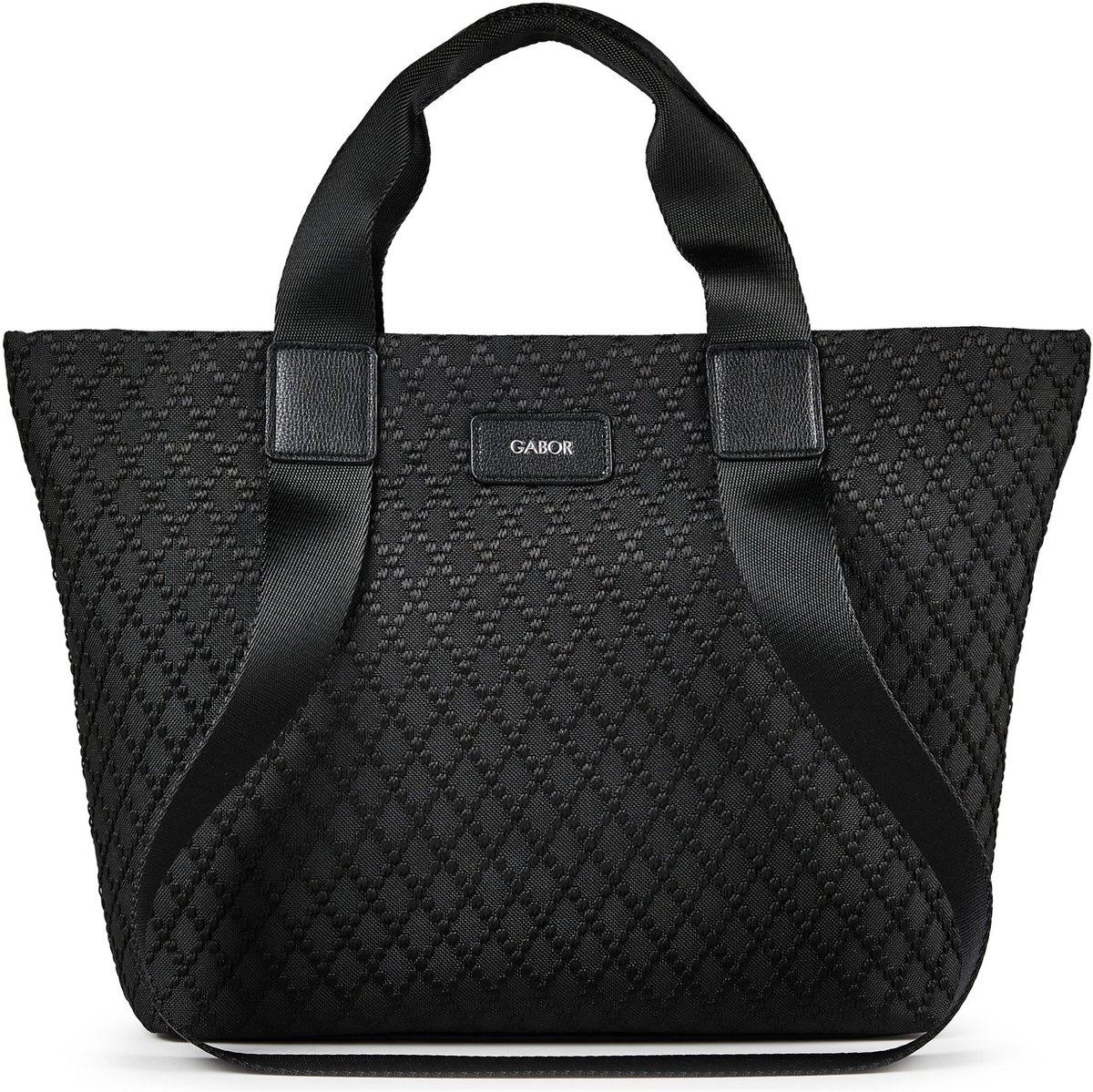 Gabor schoudertas Helmea Zip Shopper Black blauw