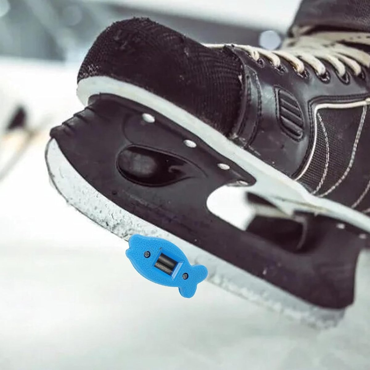 Handmatige Schaatsen Slijper - Draagbare IJs Schaats Slijper, Schaatsen Onderhoud Tool, Schaatsen Accessoires voor Optimale Prestaties