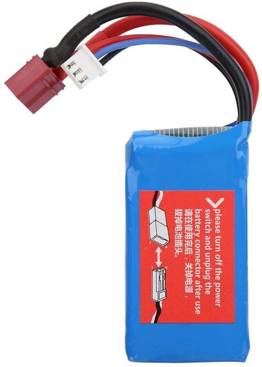 Dailygoody - Beste batterij - 7,4 V 1500 mAh - Geschikt voor RC-speelgoedvoertuigen