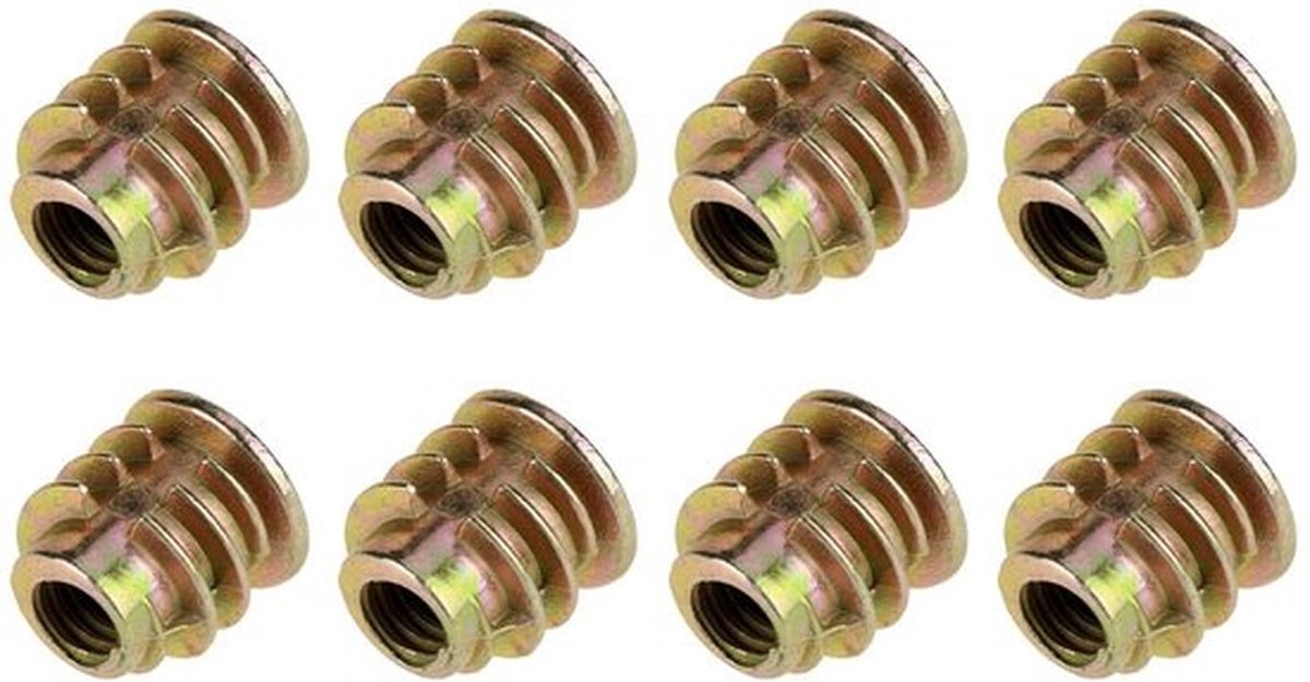 50 stuks M4 x 8 mm - Sterke bevestiging - Zinklegering - Duurzaam en veelzijdig - Geschikt voor houtbewerking - Hoogwaardige schroefm...