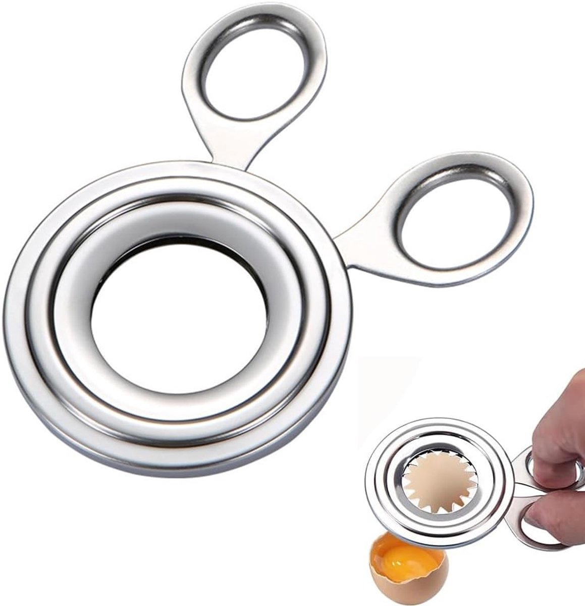 Eitopper en Snijgereedschap voor Koken: Multifunctionele Keuken Gadget voor Zacht en Hard Gekookte Eieren, Eieren Snijden en Schillen