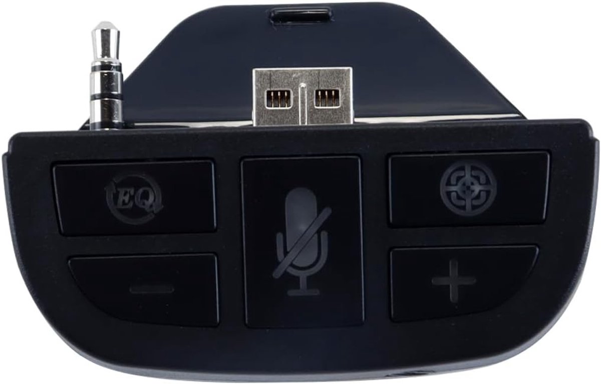 Draadloze Audio Adapter voor Gamecontroller - Stereo Hoofdtelefoon Converter met Geluidsbalans en Volume-instelling voor Gaming