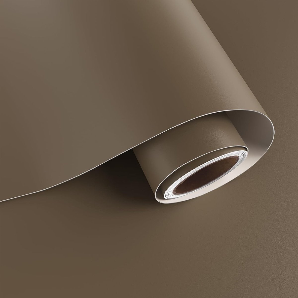 Peel and Stick Bruine Behang Zelfklevend Contactpapier voor Muurdecoratie 40cmx315mm