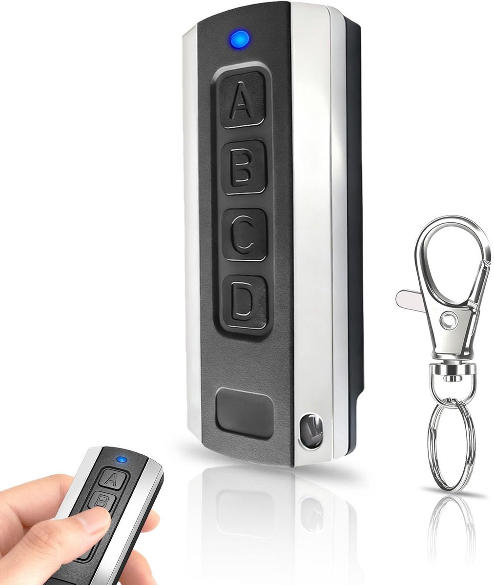 1 stuk 868MHz garagedeuropener afstandsbediening handzender voor Bisecur BS HSE4-868-BS HSE2-868-BS HSE2 HSE1 HS1 HS4 - ShopVlot